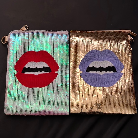 LIPS GLITTER BAG - Picture 1 of 4